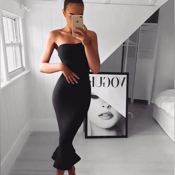 prom dress ideas black Fantasy Prom Dress Ideas, Off Shoulder Black Prom Dresses For Teens –  Frisco Dresses main image 1
